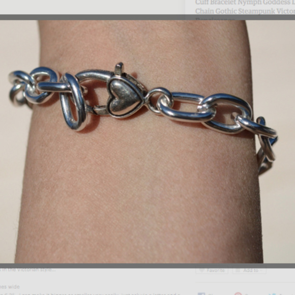 Art Nouveau Goddess Woman Bracelet Nymph Silver - Picture 5 of 6